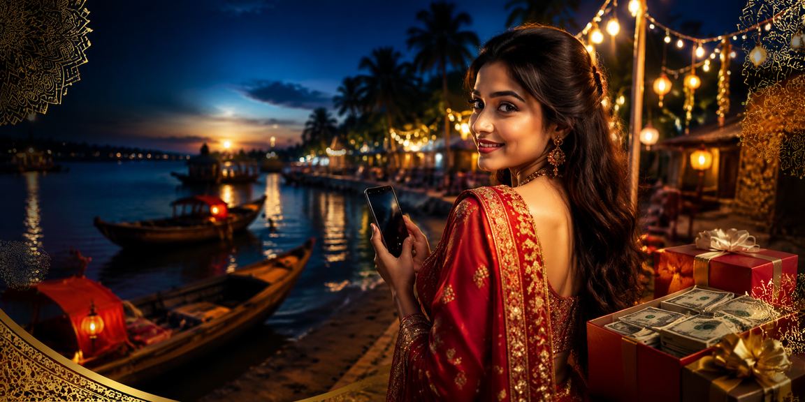 বরিশালের সমুদ্রতীরে মোবাইলে ক্যাসিনো খেলার দৃশ্য
